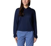 Columbia Women's PFG Solar Stream Hoodie, Collegiate Navy, Medium