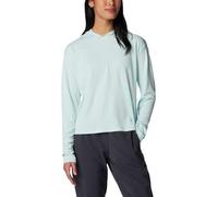 Columbia Women's PFG Solar Stream Hoodie Hooded Sweatshirt, ICY Morn, Large