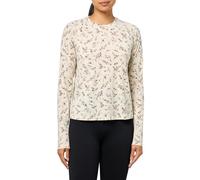 Columbia Women's PFG Uncharted Knit Long Sleeve, Stone Huntfish, L