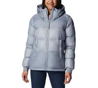 Columbia Women's Pike Lake 2 Hooded Insulated Jacket, Hooded Puffer Jacket, Tradewinds Grey, Size XS