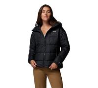 Columbia Women's Pike Lake 3 Hooded Jacket, Hooded Puffer Jacket, Black, Medium