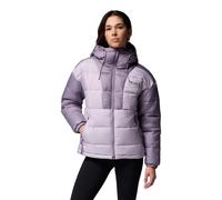 Columbia Women's Pike Lake 3 Hooded Jacket, Hooded Puffer Jacket, Lavender Pearl, Shale Purple, S