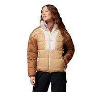 Columbia Women's Pike Lake Jacket, Puffer Jacket, Canoe, Camel Brown, Dark Stone, XL