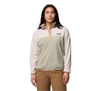Columbia Womens Point Paloma Snap Fleece Top Green 16