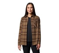 Columbia Women's Port Hope Peak Flannel, Burro, XS
