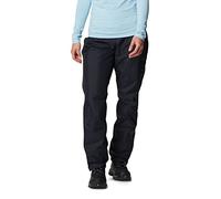 Columbia Women's Pouring Adventure 2 Pant Waterproof Rain Trousers, Black, Size L/R