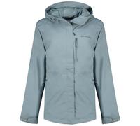 Columbia Women's Pouring Adventure 3 Jacket, Waterproof Rain Jacket, Crushed Blue, Medium