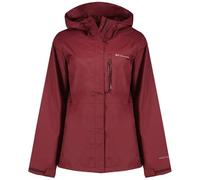 Columbia Women's Pouring Adventure 3 Jacket, Waterproof Rain Jacket, Rich Wine, XL