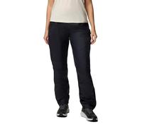 Columbia Women's Pouring Adventure 3 Pant, Waterproof Rain Trousers, Black, L/R