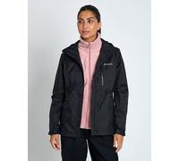 Columbia Women's Pouring Adventure III Waterproof Hiking Jacket - Black - Size: Medium