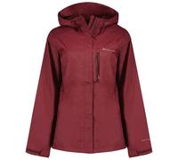 Columbia Women's Pouring Adventure 3 Jacket, Waterproof Rain Jacket, Rich Wine, Large