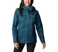 Columbia Women's Pouring Adventure Jacket, Waterproof Rain Jacket, Night Wave, Size S