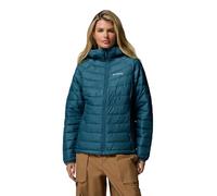 Columbia Powder Lite II Hooded Jacket Teal Women - S