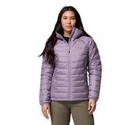 Columbia Women's Powder Lite 2 Hooded Jacket, Hooded Puffer Jacket, Shale Purple, L