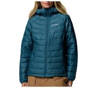 Columbia Women's Powder Lite 2 Hooded Jacket, Hooded Puffer Jacket, Everblue, M