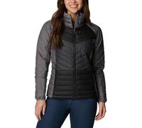 Columbia Women's Powder Lite Jacket, Puffer Jacket, City Grey/Black/Shark, Size XS