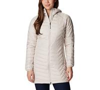 Columbia Women's Powder Lite Mid Jacket, Puffer Jacket, Dark Stone, Size XL