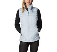 COLUMBIA Women's Powder Lite Insulated Vest - Cirrus Grey - XS