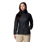 Columbia - Women's Powder Pass II Hybrid Hooded Jacket - Synthetic jacket size XS, black