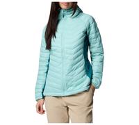 Columbia - Women's Powder Pass II Hybrid Hooded Jacket - Synthetic jacket size S, blue