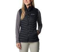 Columbia Women's Powder Pass Vest Puffer Vest Body Warmer, Black, Size M