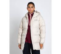 Columbia Women's Puffect II Hooded Mid Puffer Jacket - Dark Stone - Cream - Size: Medium