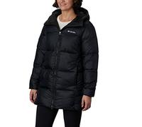 Columbia Women's Puffect Mid Jacket, Insulated and Hooded Black