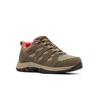 Columbia Women's Redmond 3 WP waterproof low rise hiking shoes, Brown (Pebble x Red Coral), 6.5 UK