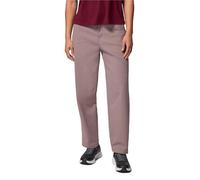 Columbia Women's ROC Straight Leg Pant, Hiking Trousers, Iron, 14 Regular