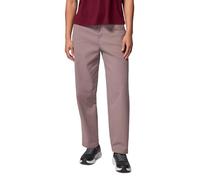 Columbia Women's ROC Straight Leg Pant, Hiking Trousers, Iron, 18 Regular