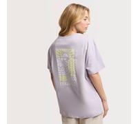 Columbia - Women's Rolling Bend Graphic Oversized Tee - T-shirt size M, purple