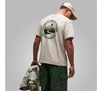 Columbia Women's Rolling Bend Graphic Oversized T-Shirt, Stone L