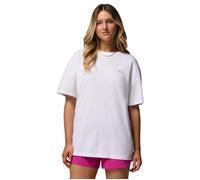 Columbia Women's Rolling Bend Graphic Oversized T-Shirt - White/Floral Groove - XS