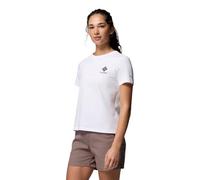 Columbia Rolling Bend white T-shirt women - S