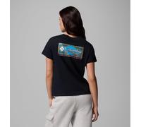 Columbia - Women's Rolling Bend™ Graphic T-Shirt - Black, Framed Diamond Size XS Women