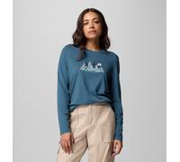 "Columbia - Women's Ruby Springs™ Graphic Long Sleeve T-Shirt - Everblue