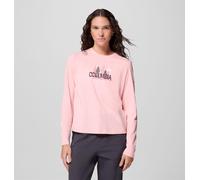 "Columbia - Women's Ruby Springs™ Graphic Long Sleeve T-Shirt - Pink Sand