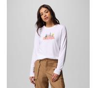 "Columbia - Women's Ruby Springs™ Graphic Long Sleeve T-Shirt - White