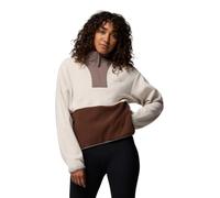 Columbia Women's Sequoia Grove 2 Half Zip Fleece, Fleece Pull Over, Dark Stone/Tobacco/Iron, Large