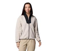 Columbia Women's Sequoia Grove Full Zip Fleece, Full Zip Fleece Jacket, Dark Stone/Black, Medium