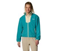 Columbia Womens Sequoia Grove Full Zip Fleece Teal XL