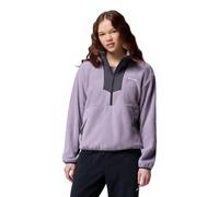 Columbia Women's Sequoia Grove Half Zip Fleece, Fleece Pull Over, Shale Purple, Shark, Shark, S