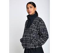 Columbia Women's Sequoia Grove Printed Half Zip Fleece - Black/Horizons - Size: XL