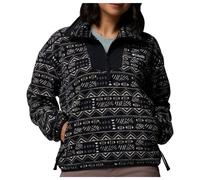 Columbia - Women's Sequoia Grove Printed Half Zip - Fleece jumper size L, black