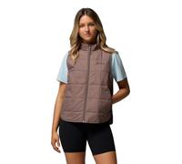 Columbia Women's Sienna Hill Quilted Vest, Puffer Vest Body Warmer, Iron, Large