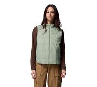 Columbia Women's Sienna Hill Quilted Vest, Puffer Vest Body Warmer, Safari, Medium