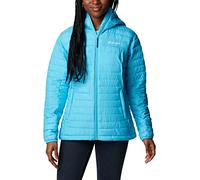 Columbia Women's Silver Falls Hooded Jacket, Hooded Puffer Jacket, Atoll, Size L