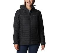 Columbia Women's Silver Falls Hooded Jacket, Hooded Puffer Jacket, Black, Size S
