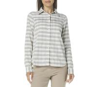 Columbia Women's Silver Ridge 3.0 Print Long Sleeve Hiking Shirt, City Grey Plaid, M