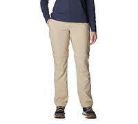 Columbia Women's Silver Ridge Utility Convertible Pant Hiking Convertible Trousers, Ancient Fossil, Size 12/R